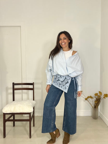 Camisa Virgínia blue