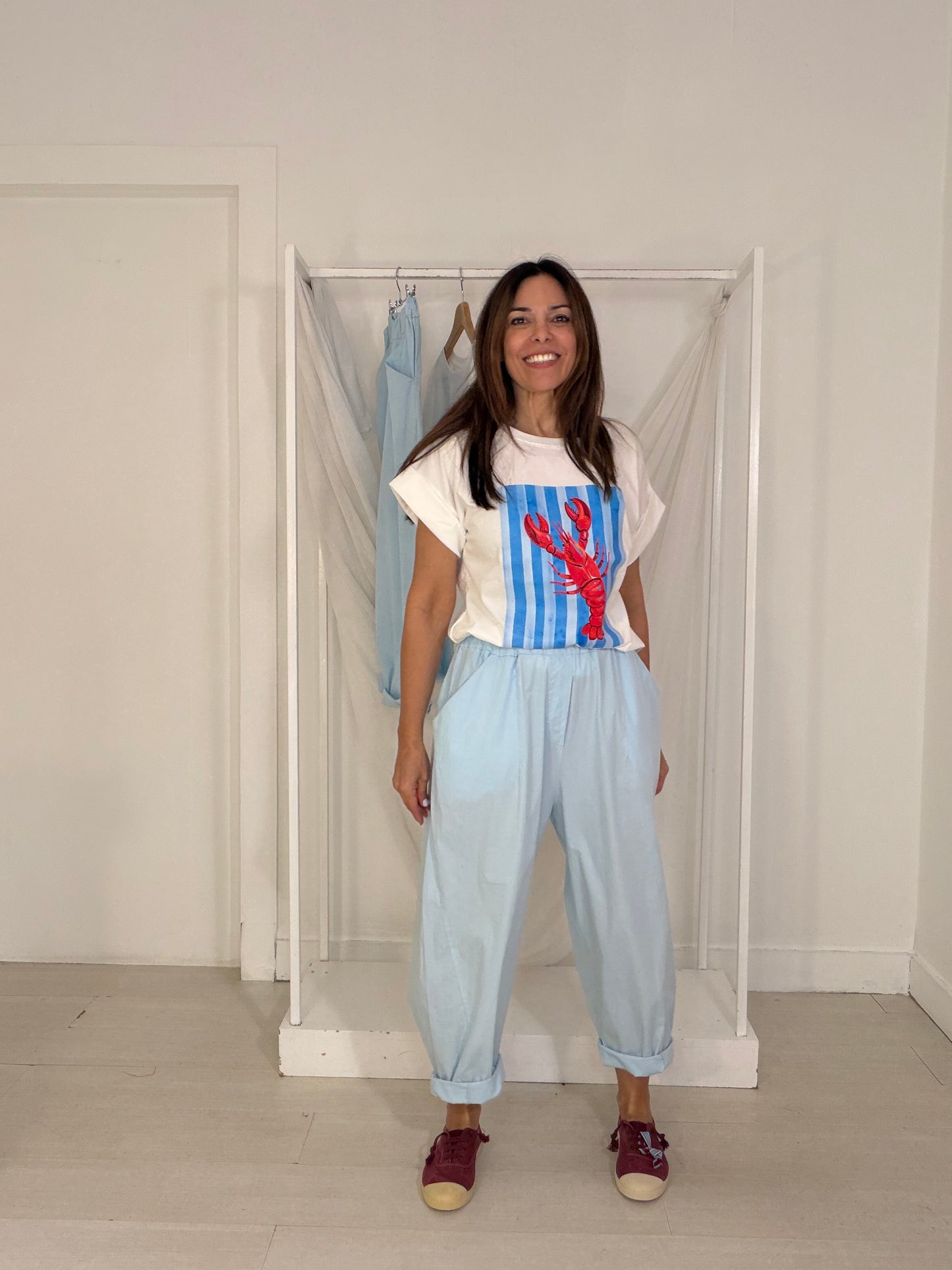 Calça Lulu azul