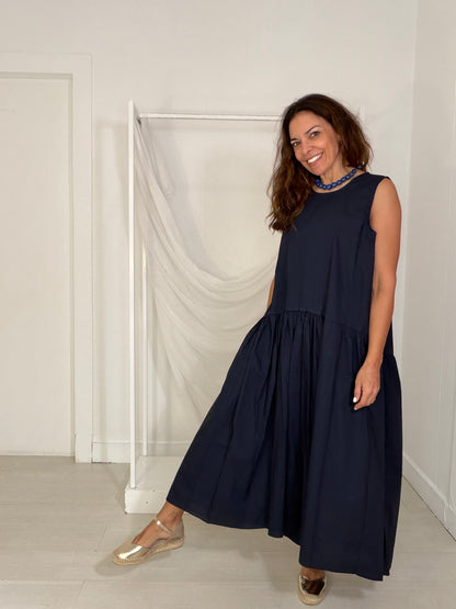 Vestido Jasmine marinho