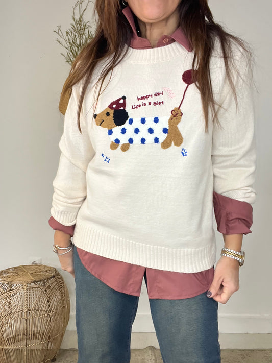 Camisola Almourol beje