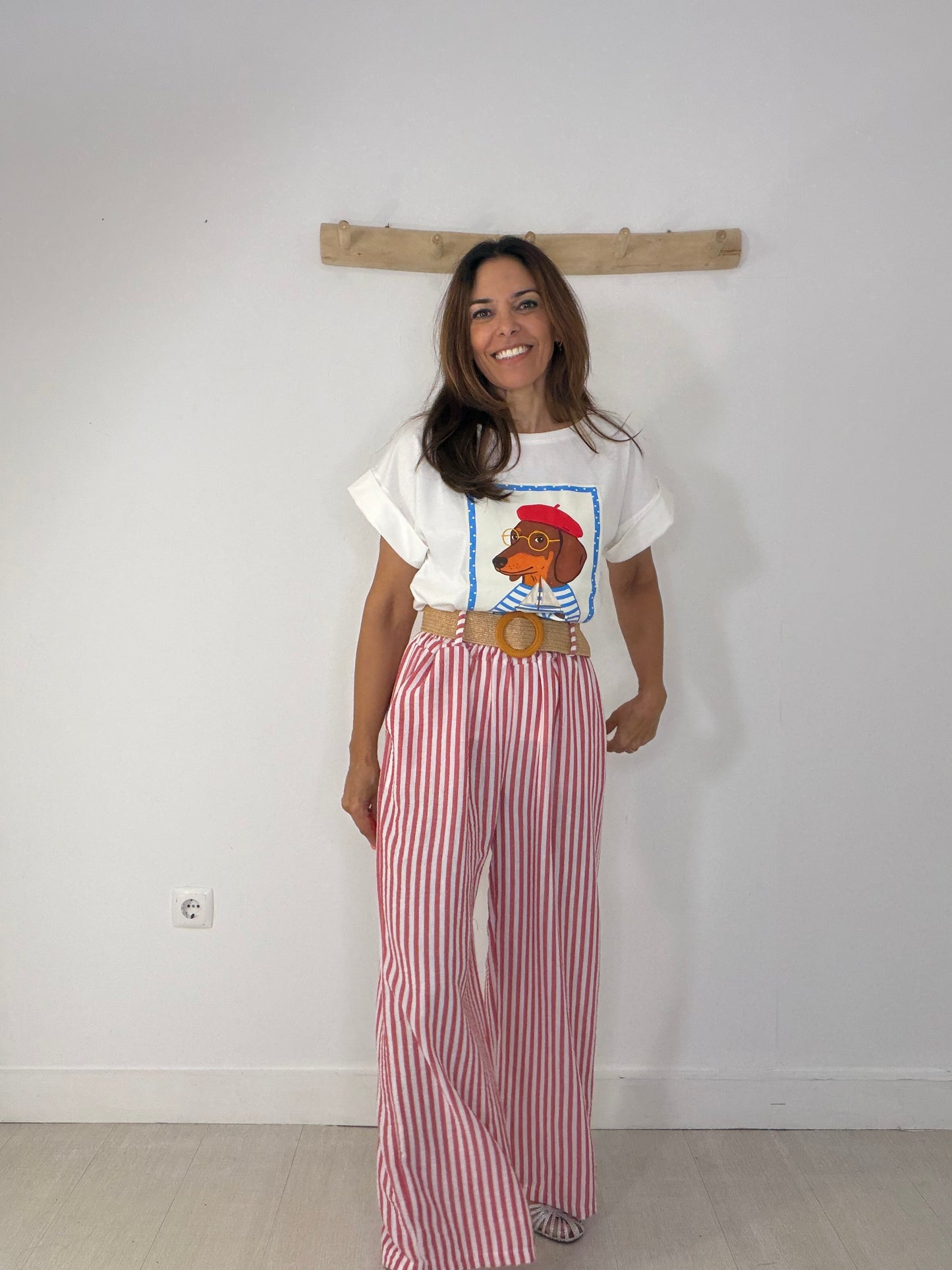 Calça Figueirinha vermelho