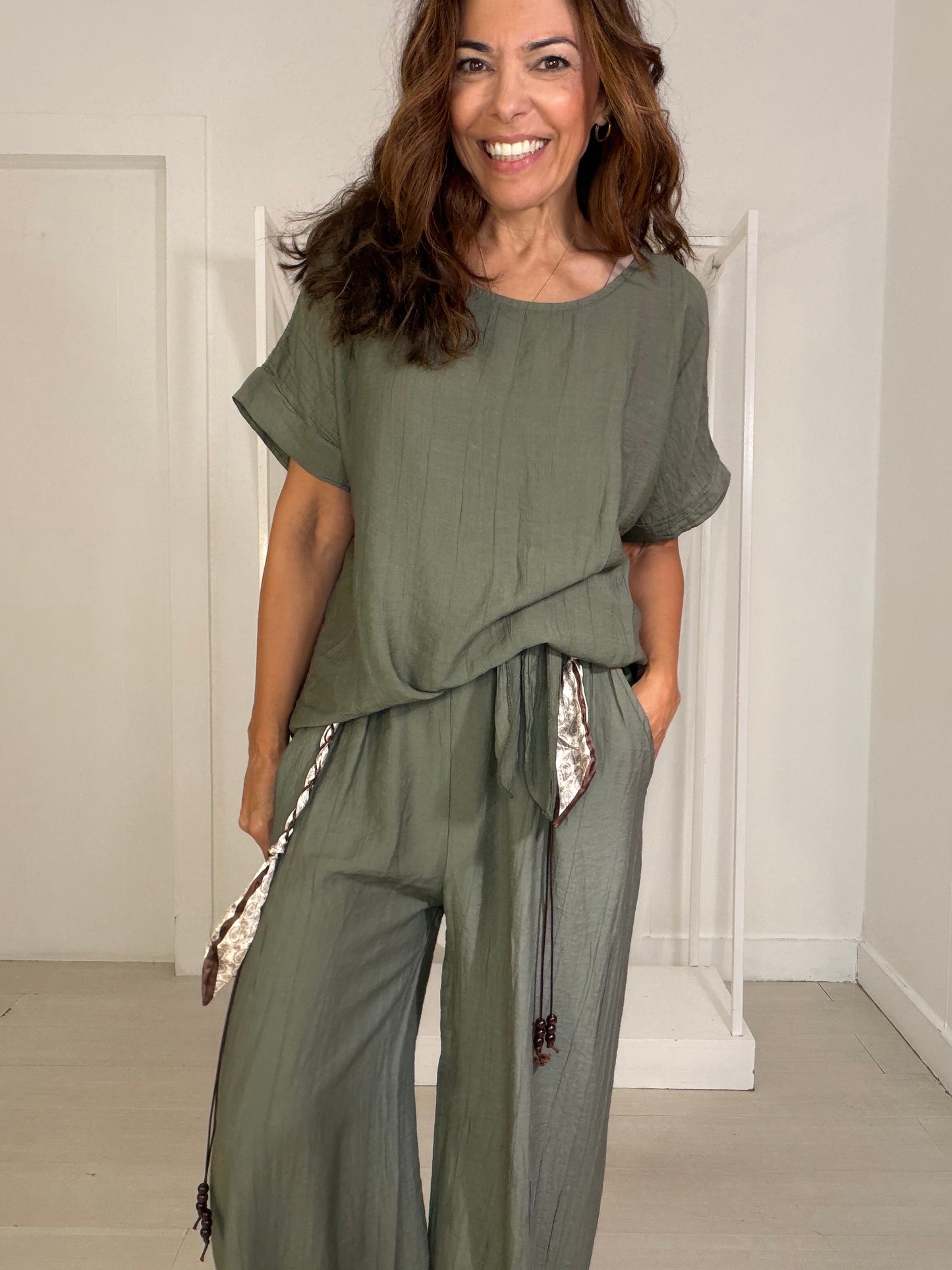 Conjunto Tejo kaki
