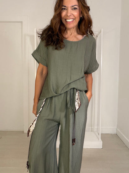 Conjunto Tejo kaki