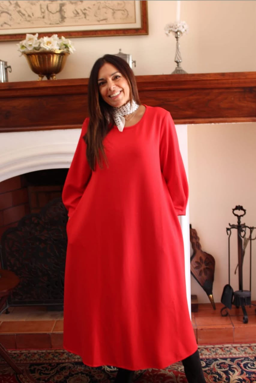 Vestido  vermelho