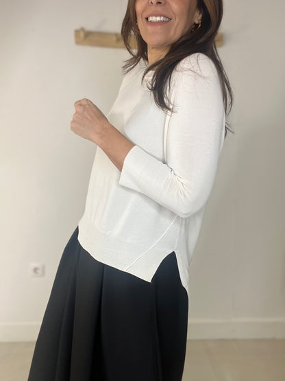 Camisola Noélia bege