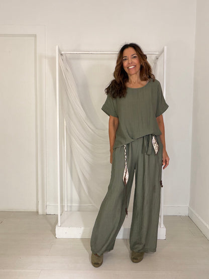Conjunto Tejo kaki