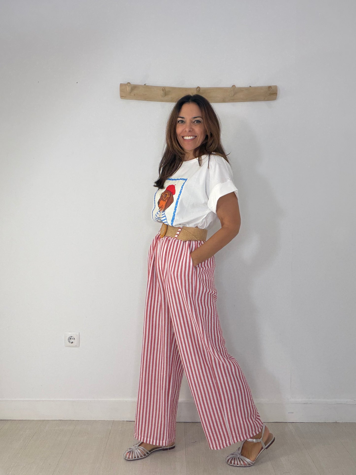 Calça Figueirinha vermelho