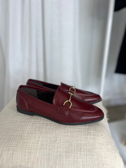 Mocassins Corina bordeux