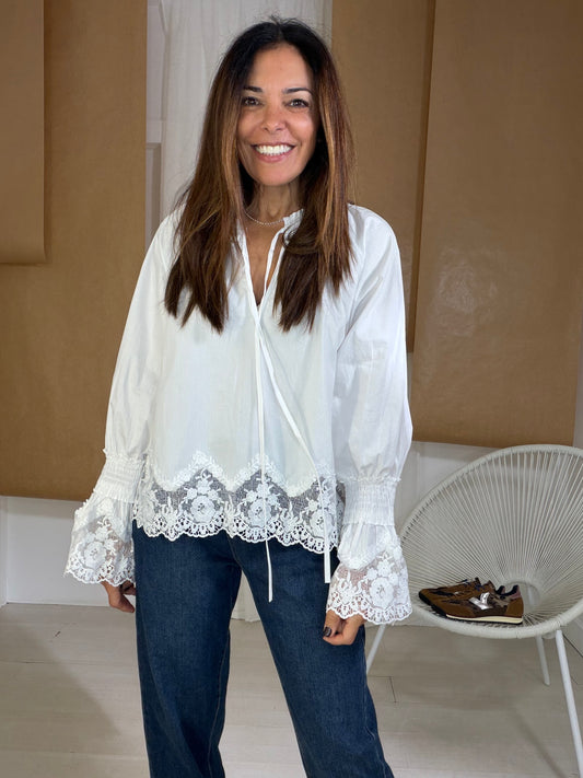 Blusa Palazzo