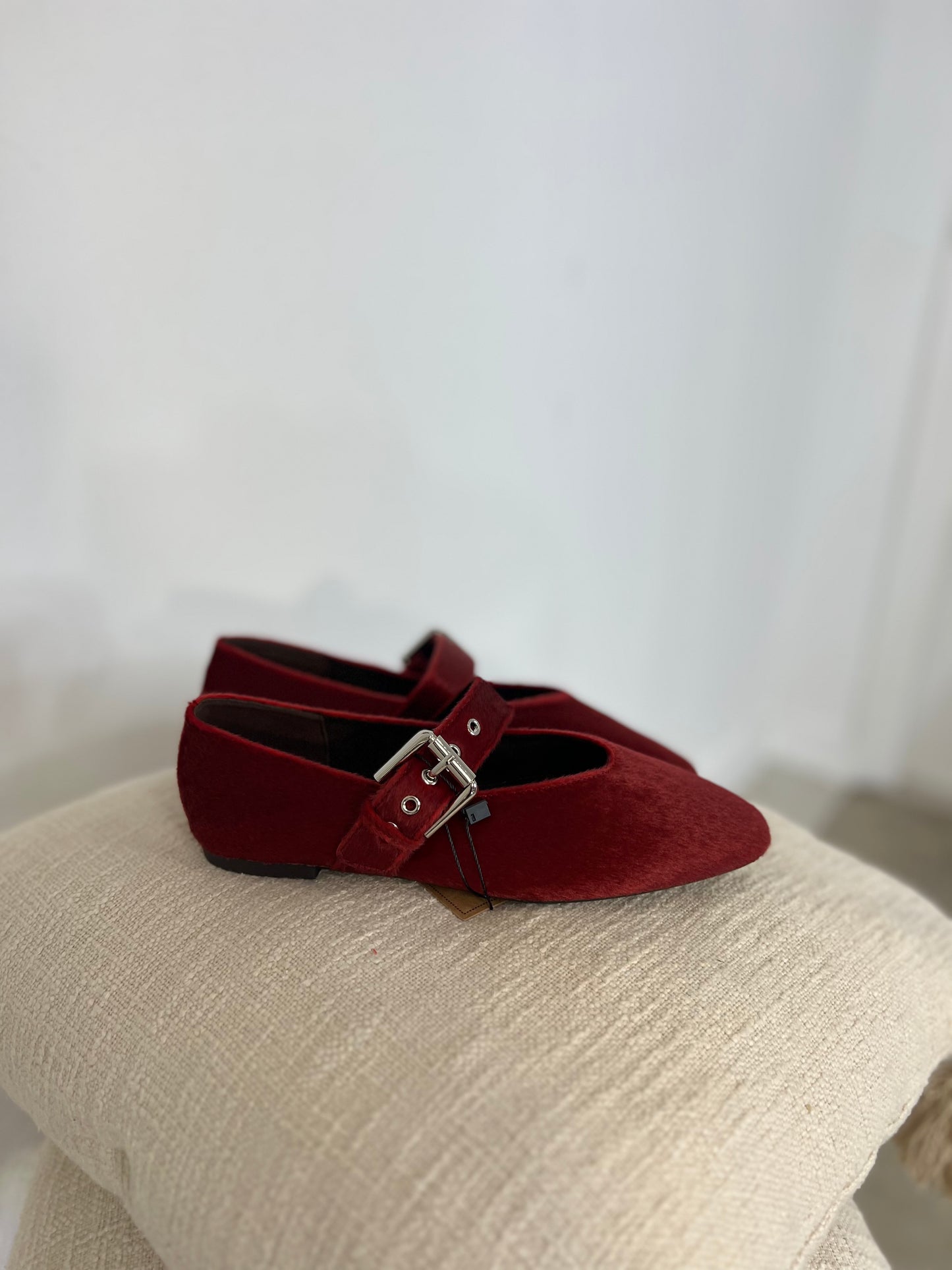Sapatos Mary Jane bordot