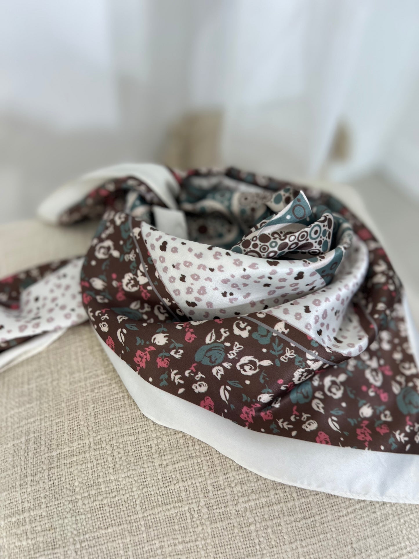 Lenço estampado
