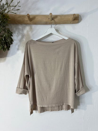 Camisola Garças beje