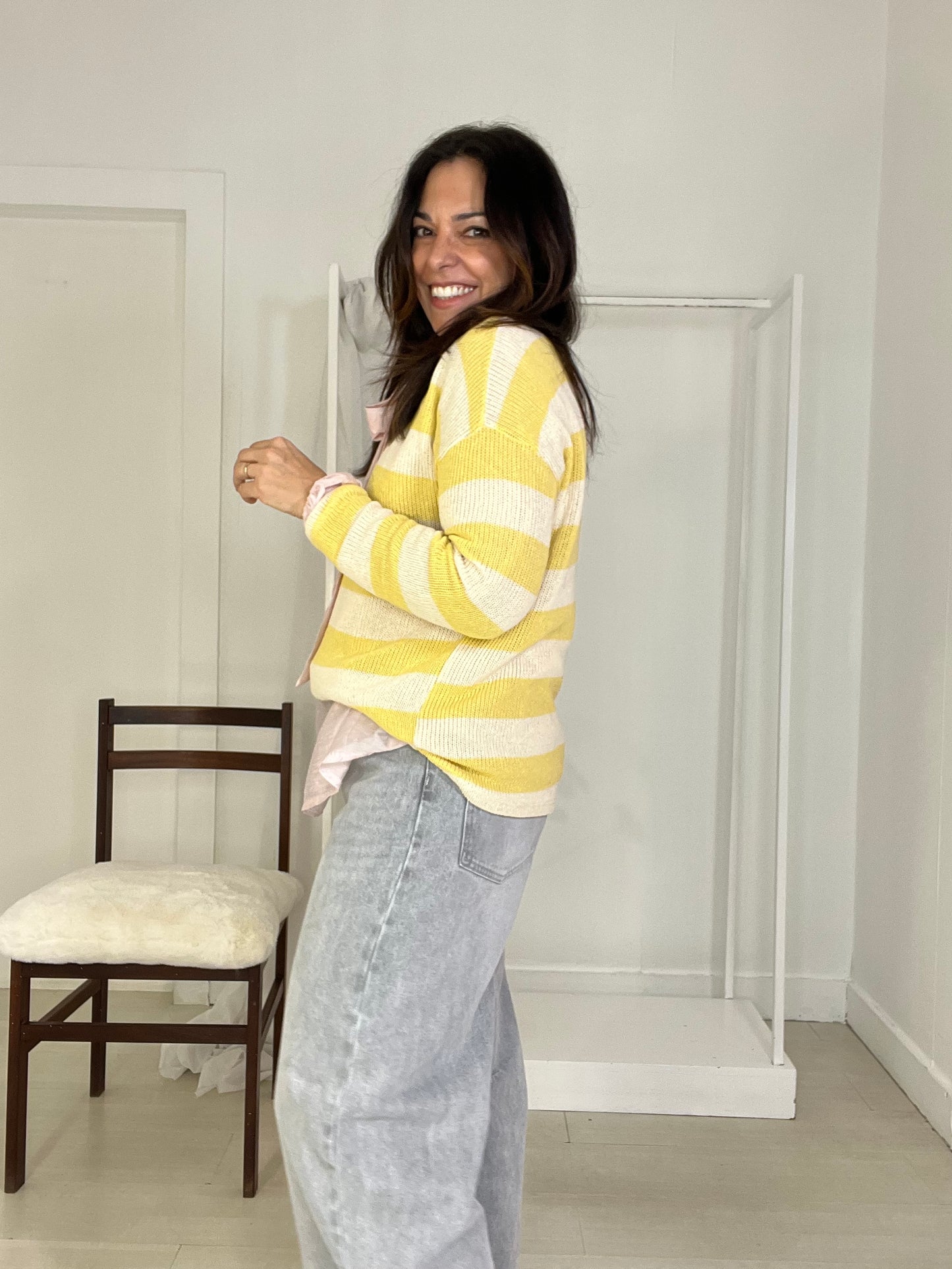 Camisola Riga amarelo