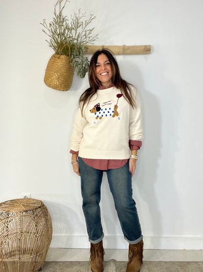 Camisola Almourol beje