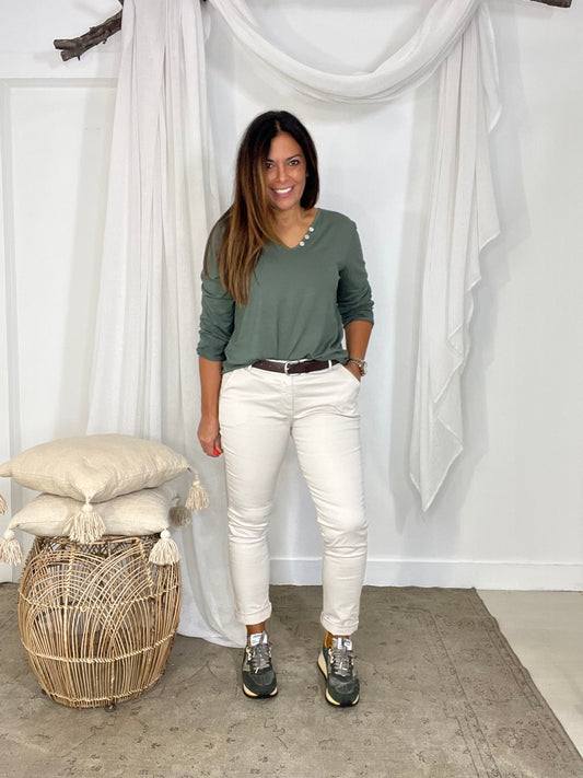 Calça Galápagos beje