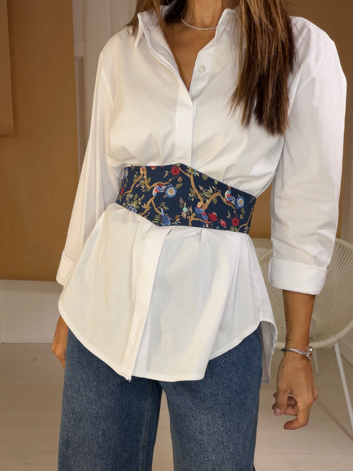 Camisa Lírio branco