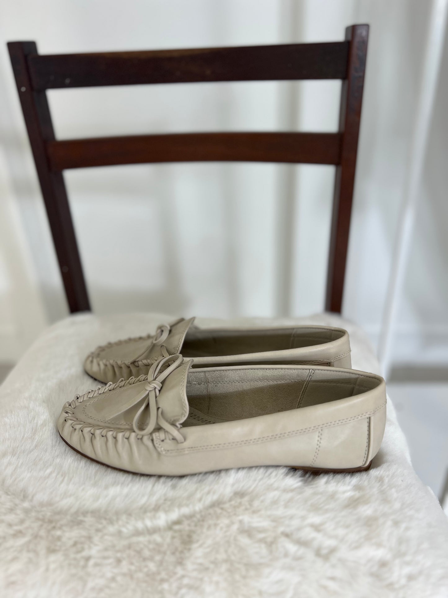 Mocassins Corina beje