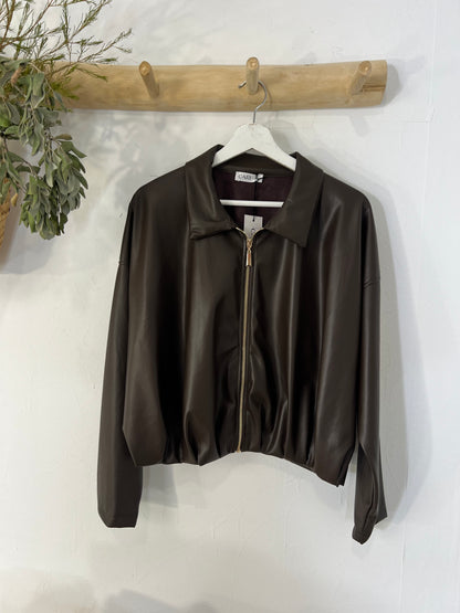 Bomber Pessegueiro castanho