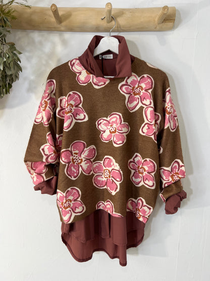 Camisola Vulcano flor