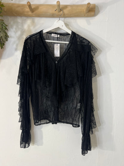 Camisa Garças preta
